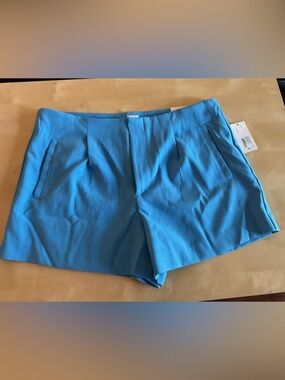 A New Day Midi Shorts with pockets  Blue Size 16 NWT